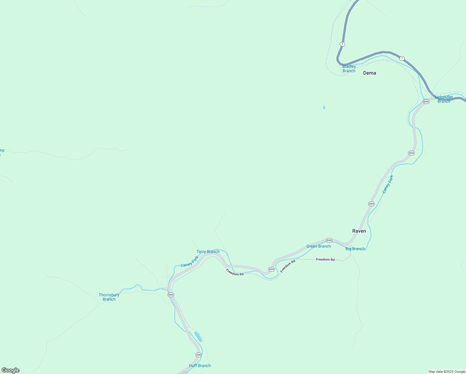 map of restaurants, bars, coffee shops, grocery stores, and more near in Raven