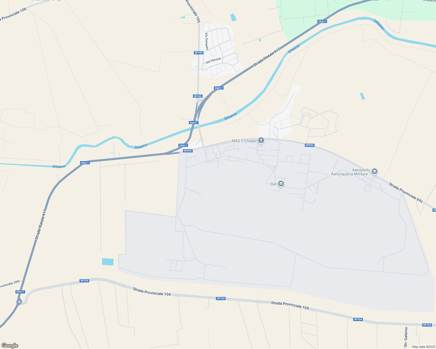 map of restaurants, bars, coffee shops, grocery stores, and more near 731 SP69ii in Provincia di Siracusa