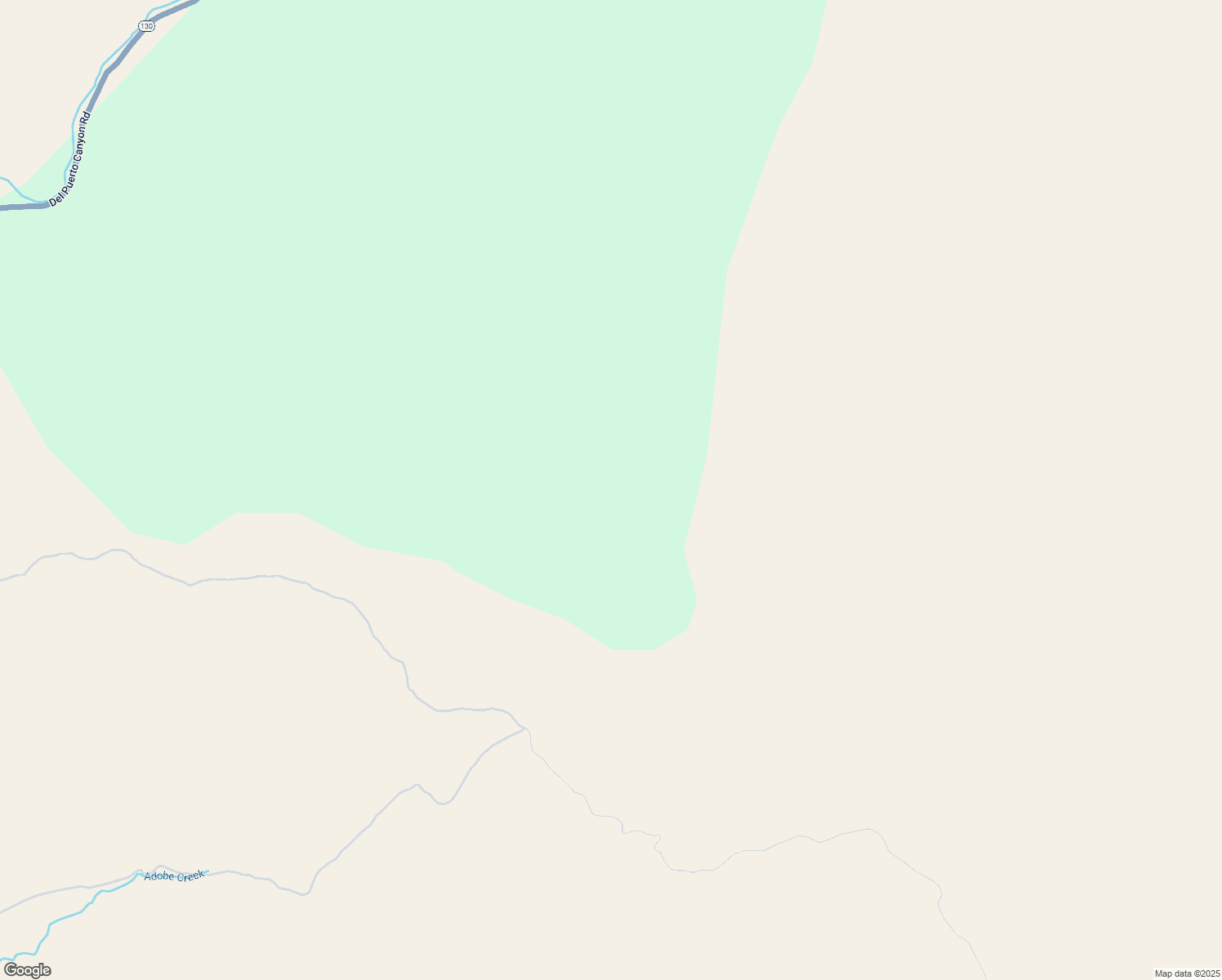 map of restaurants, bars, coffee shops, grocery stores, and more near Del Puerto Canyon Road in Patterson