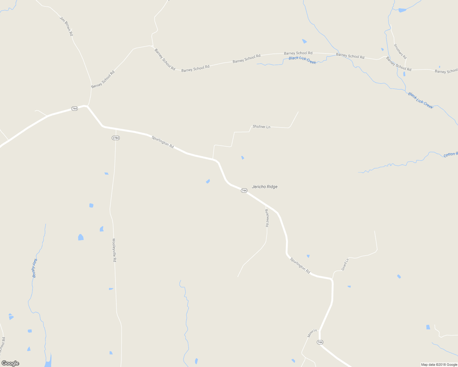 map of restaurants, bars, coffee shops, grocery stores, and more near Spurlington Road in Campbellsville