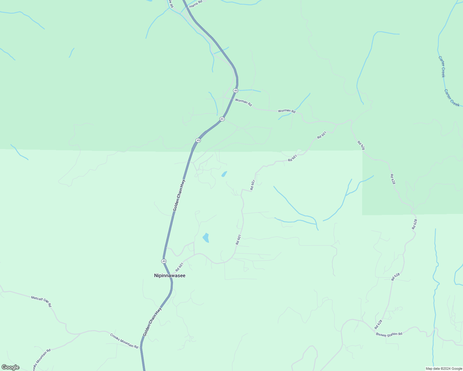 map of restaurants, bars, coffee shops, grocery stores, and more near 59278 Road 601 in Ahwahnee