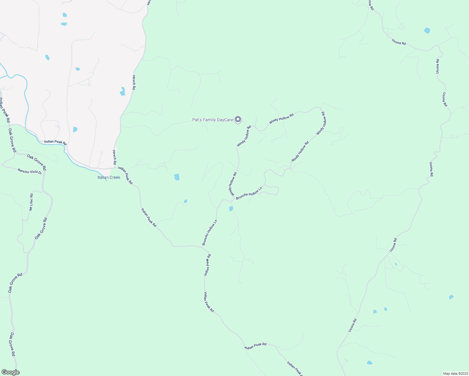 map of restaurants, bars, coffee shops, grocery stores, and more near 3302 Windy Hollow Road in Mariposa