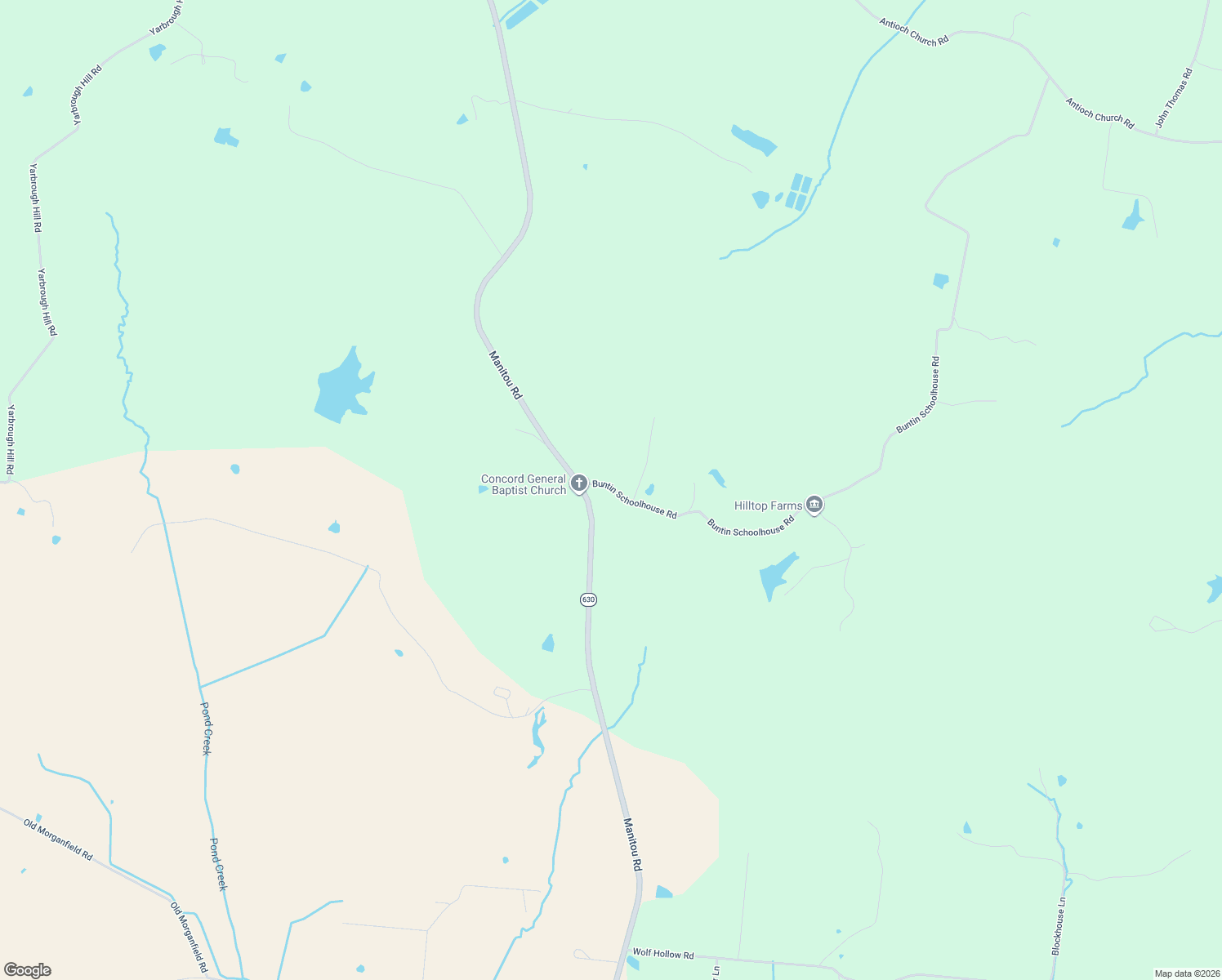 map of restaurants, bars, coffee shops, grocery stores, and more near 2132-2298 Buntin Schoolhouse Road in Manitou