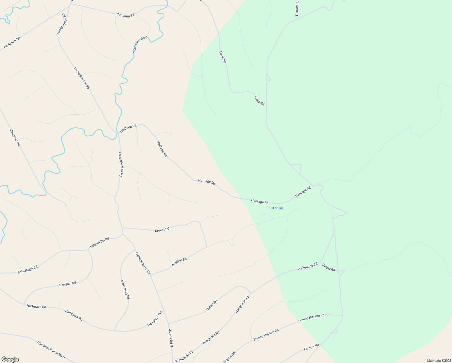 map of restaurants, bars, coffee shops, grocery stores, and more near 4043 Freylinghuysen in Fort Garland