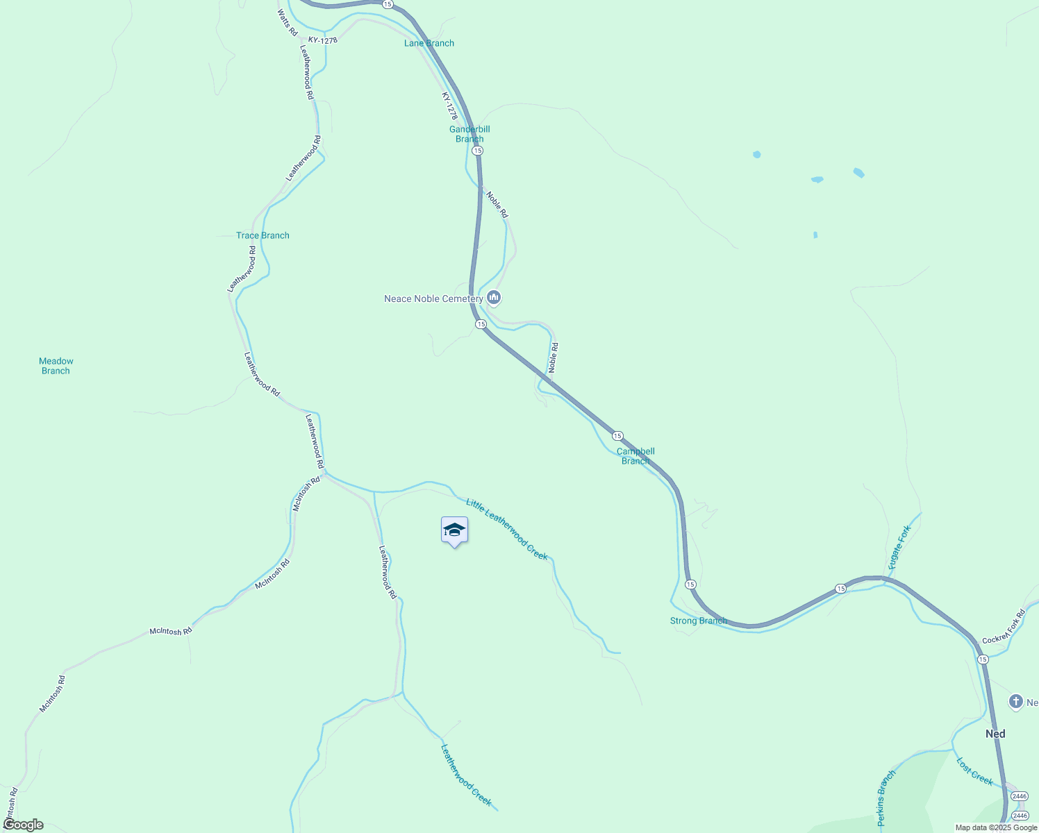 map of restaurants, bars, coffee shops, grocery stores, and more near 54 Franks Road in Lost Creek