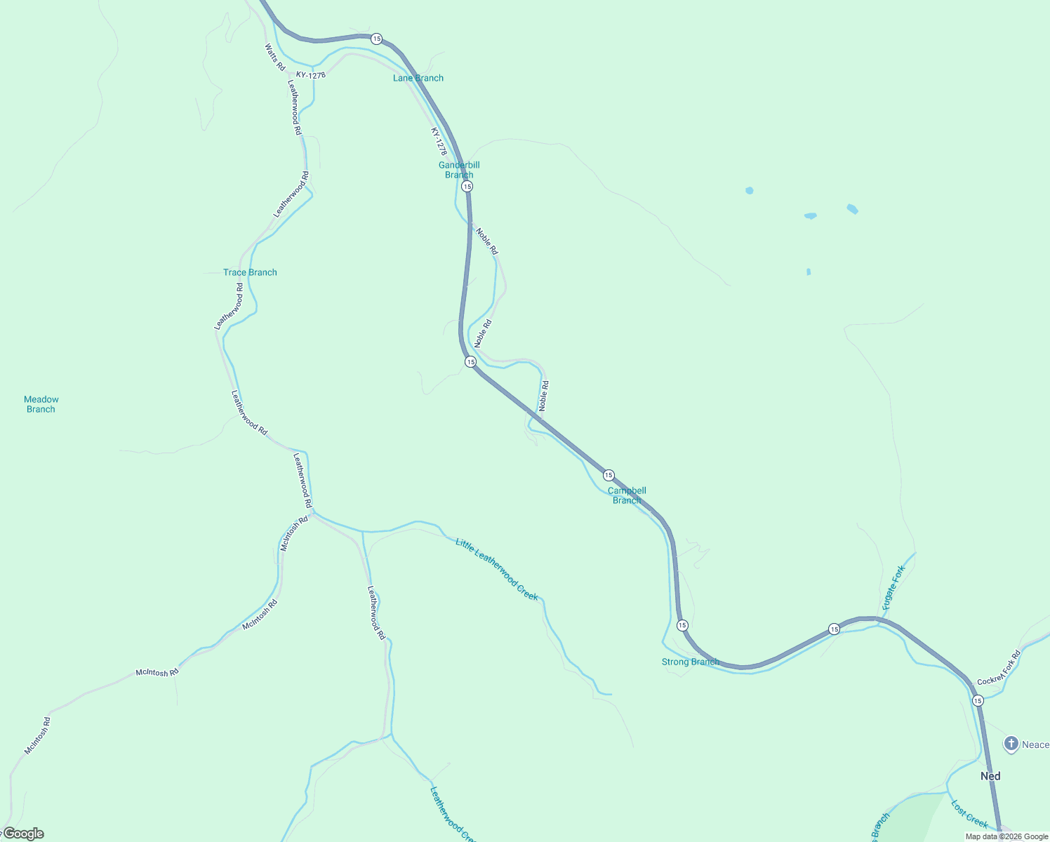 map of restaurants, bars, coffee shops, grocery stores, and more near 54 Franks Road in Lost Creek