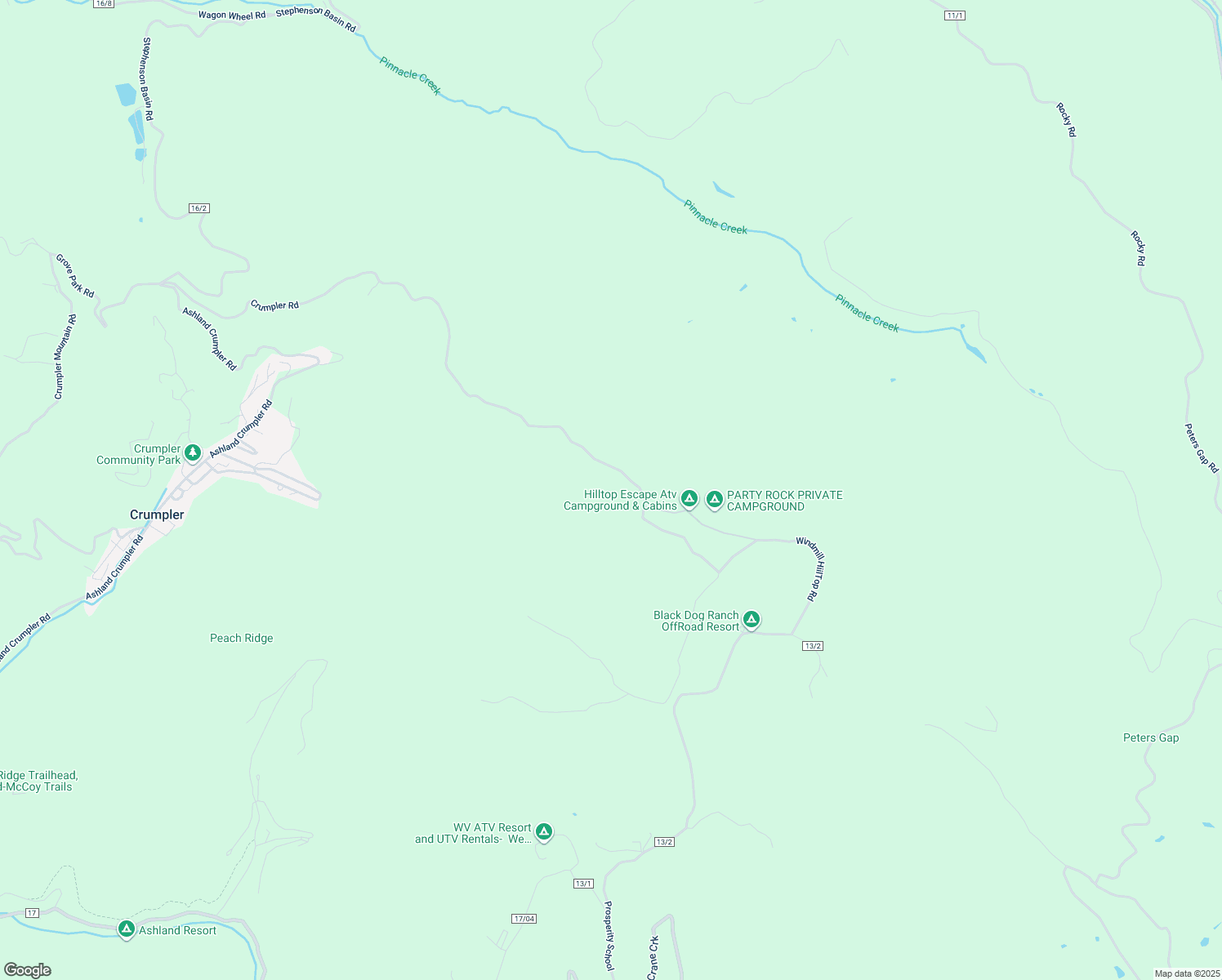 map of restaurants, bars, coffee shops, grocery stores, and more near in Rock