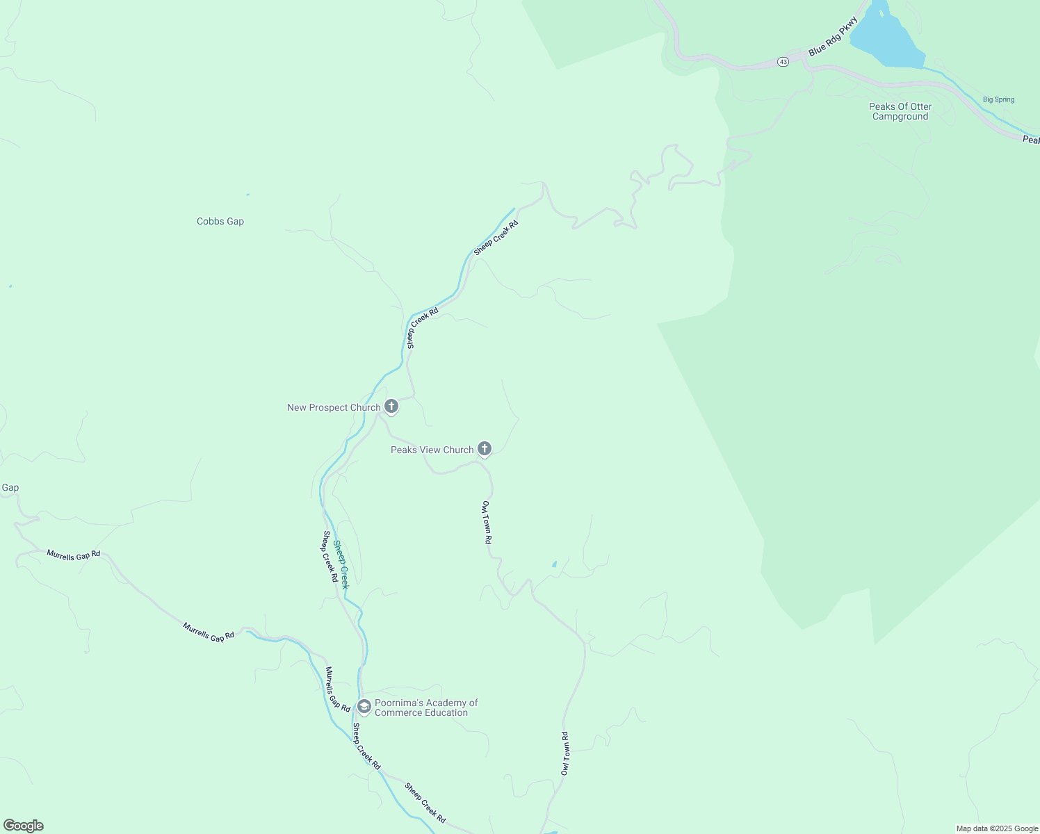 map of restaurants, bars, coffee shops, grocery stores, and more near 2695 Owl Town Road in Bedford