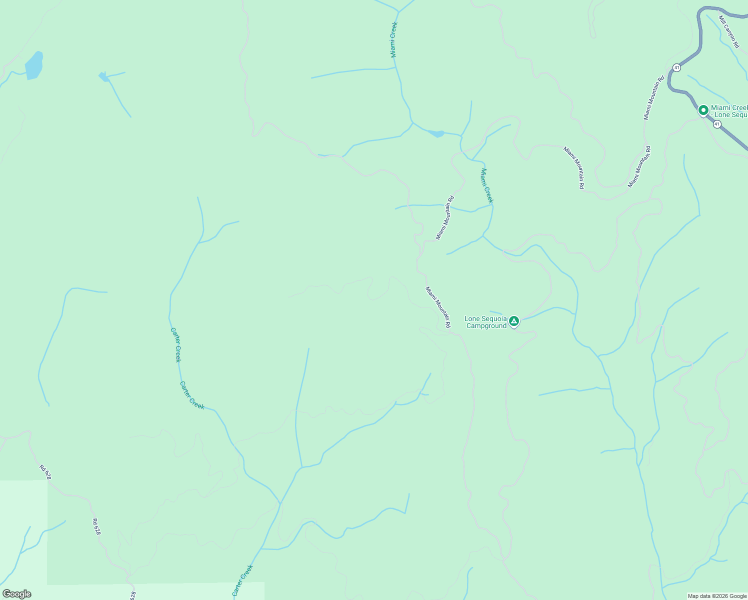 map of restaurants, bars, coffee shops, grocery stores, and more near Unnamed Rd in Ahwahnee