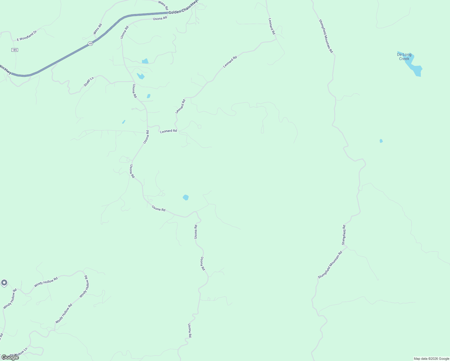 map of restaurants, bars, coffee shops, grocery stores, and more near 4532 Usona Road in Mariposa