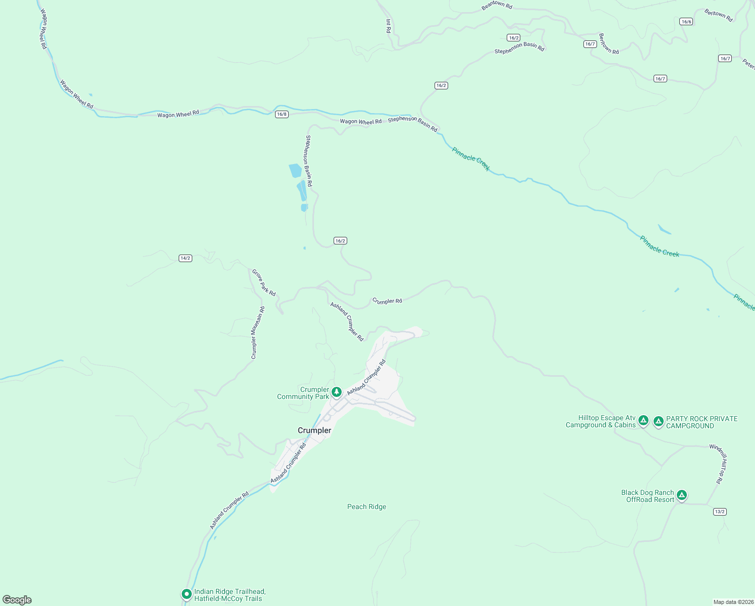 map of restaurants, bars, coffee shops, grocery stores, and more near 342 Ashland Crumpler Road in McComas