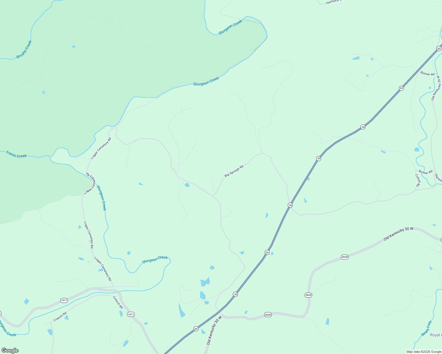 map of restaurants, bars, coffee shops, grocery stores, and more near 80 Benard Wilson Road in Maulden