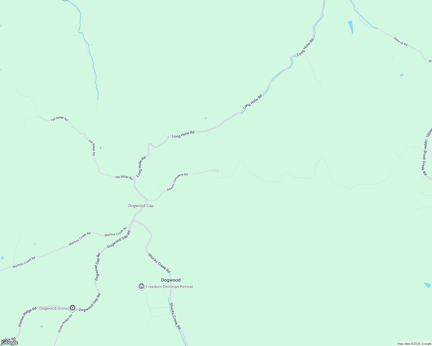 map of restaurants, bars, coffee shops, grocery stores, and more near Adams Cemetery Road in Hustonville
