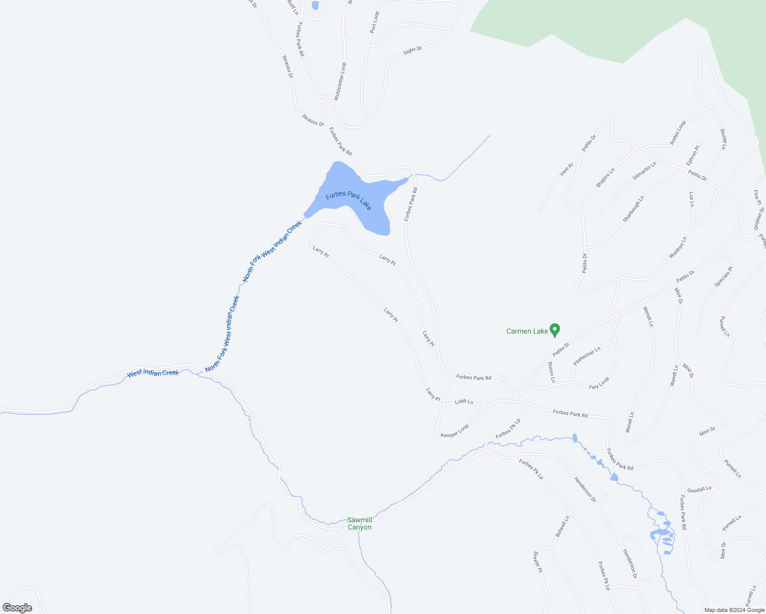 map of restaurants, bars, coffee shops, grocery stores, and more near Larry Place in Costilla County