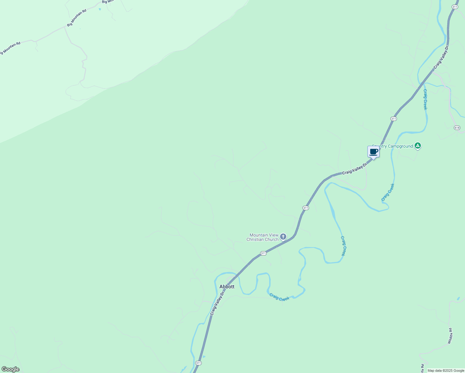 map of restaurants, bars, coffee shops, grocery stores, and more near 773 Waltons Mountain Road in New Castle