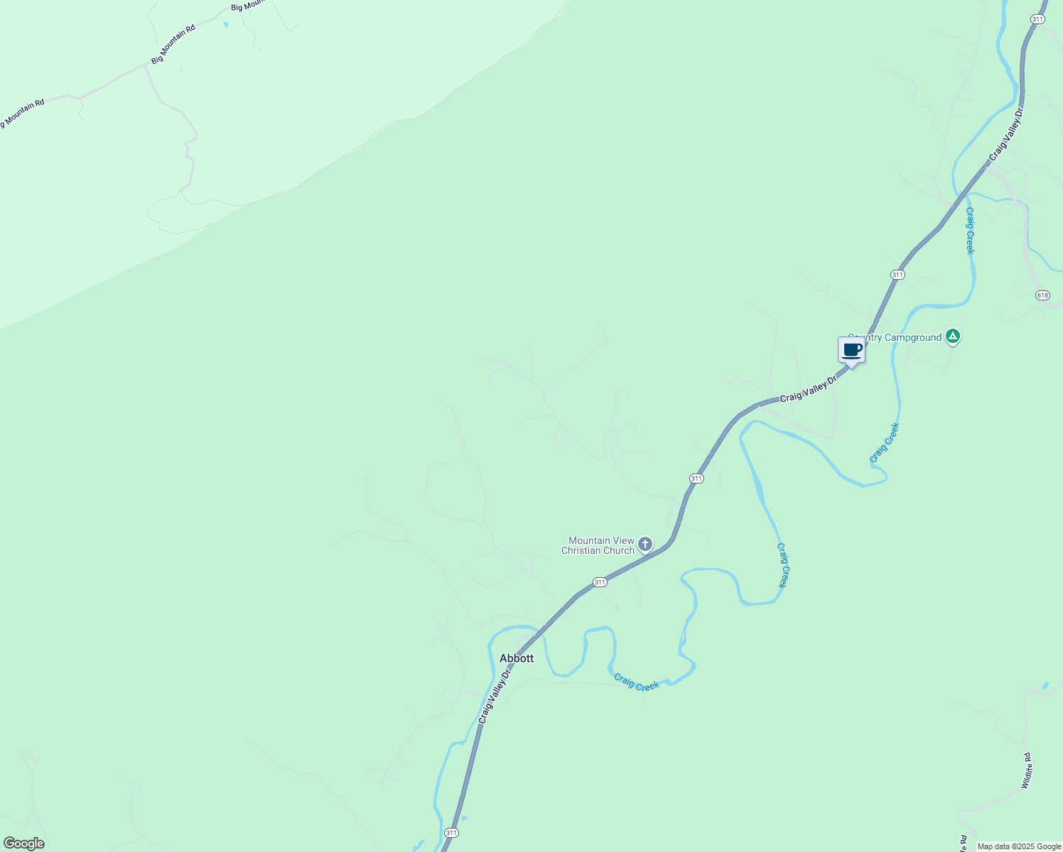 map of restaurants, bars, coffee shops, grocery stores, and more near 773 Waltons Mountain Road in New Castle