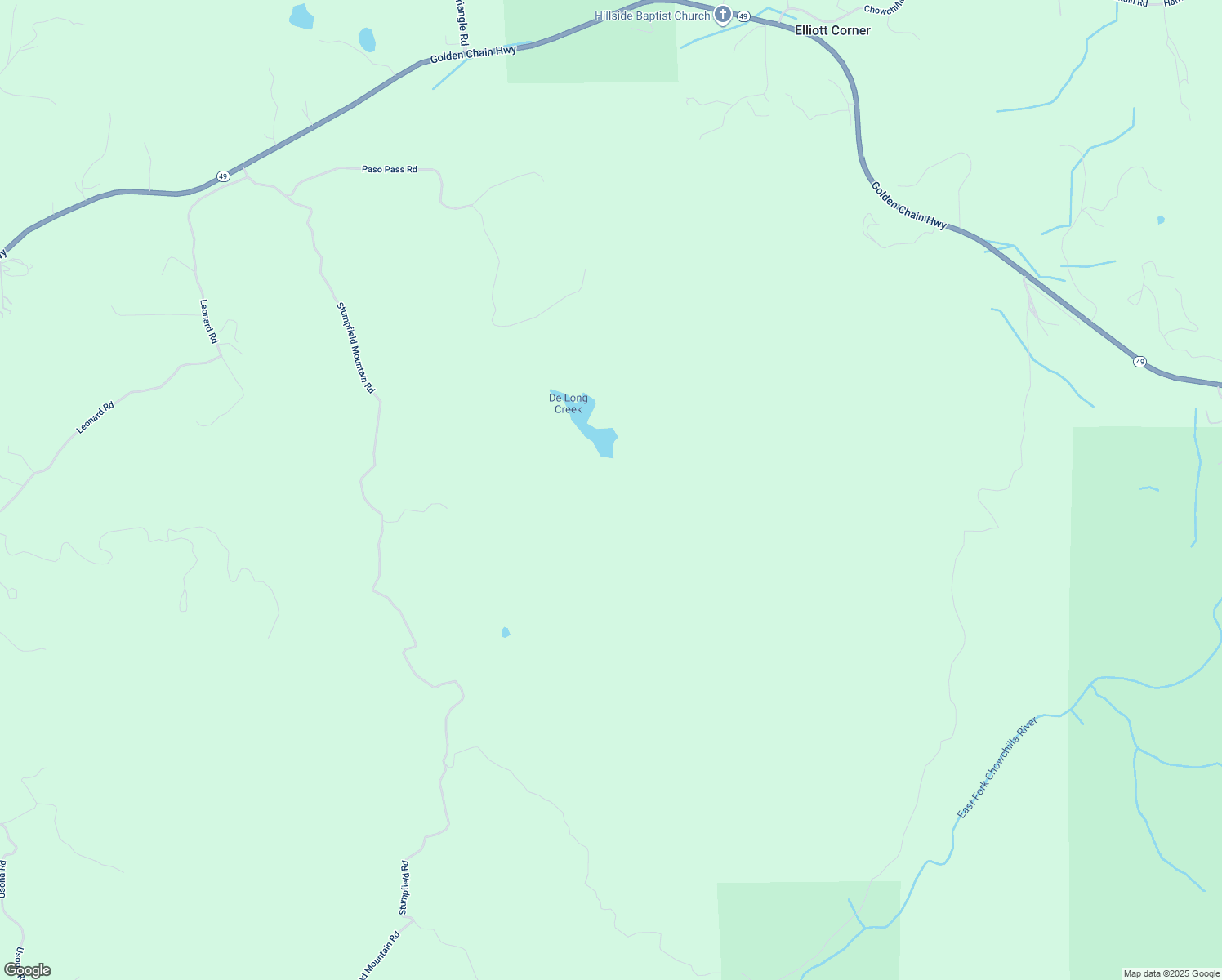 map of restaurants, bars, coffee shops, grocery stores, and more near 4816 Stumpfield Mountain Road in Mariposa