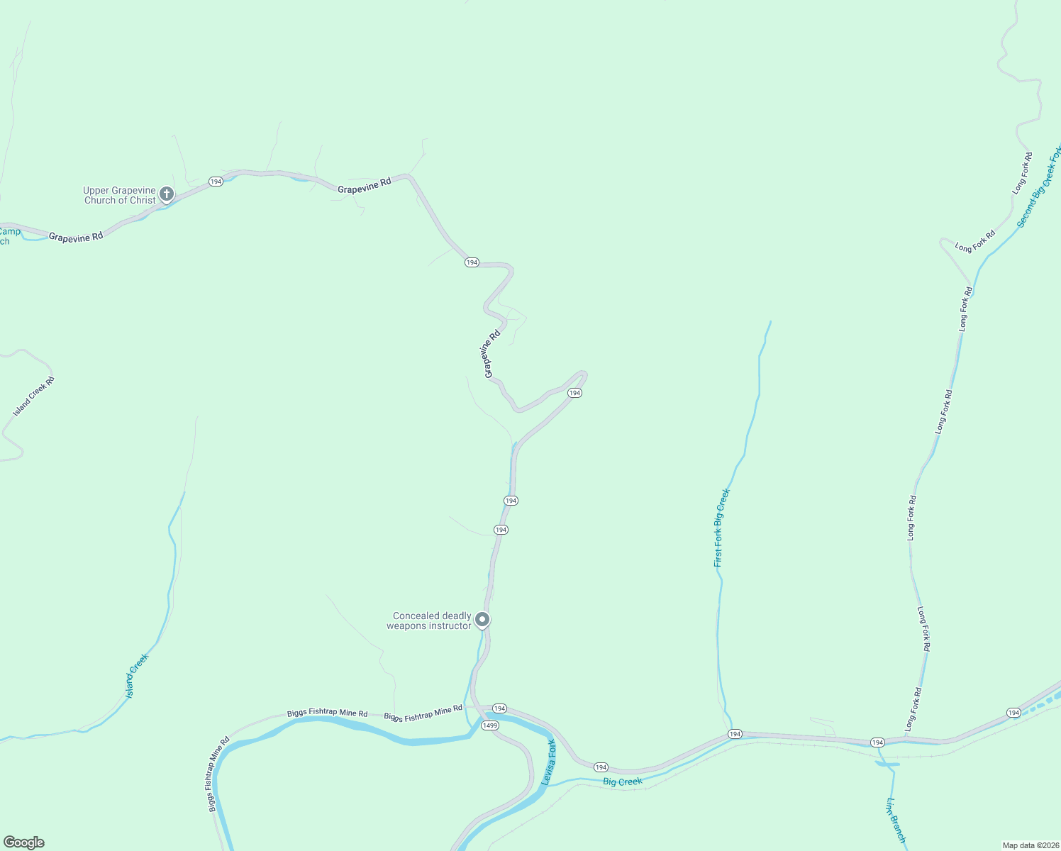 map of restaurants, bars, coffee shops, grocery stores, and more near 21753 Kentucky 194 in Phyllis