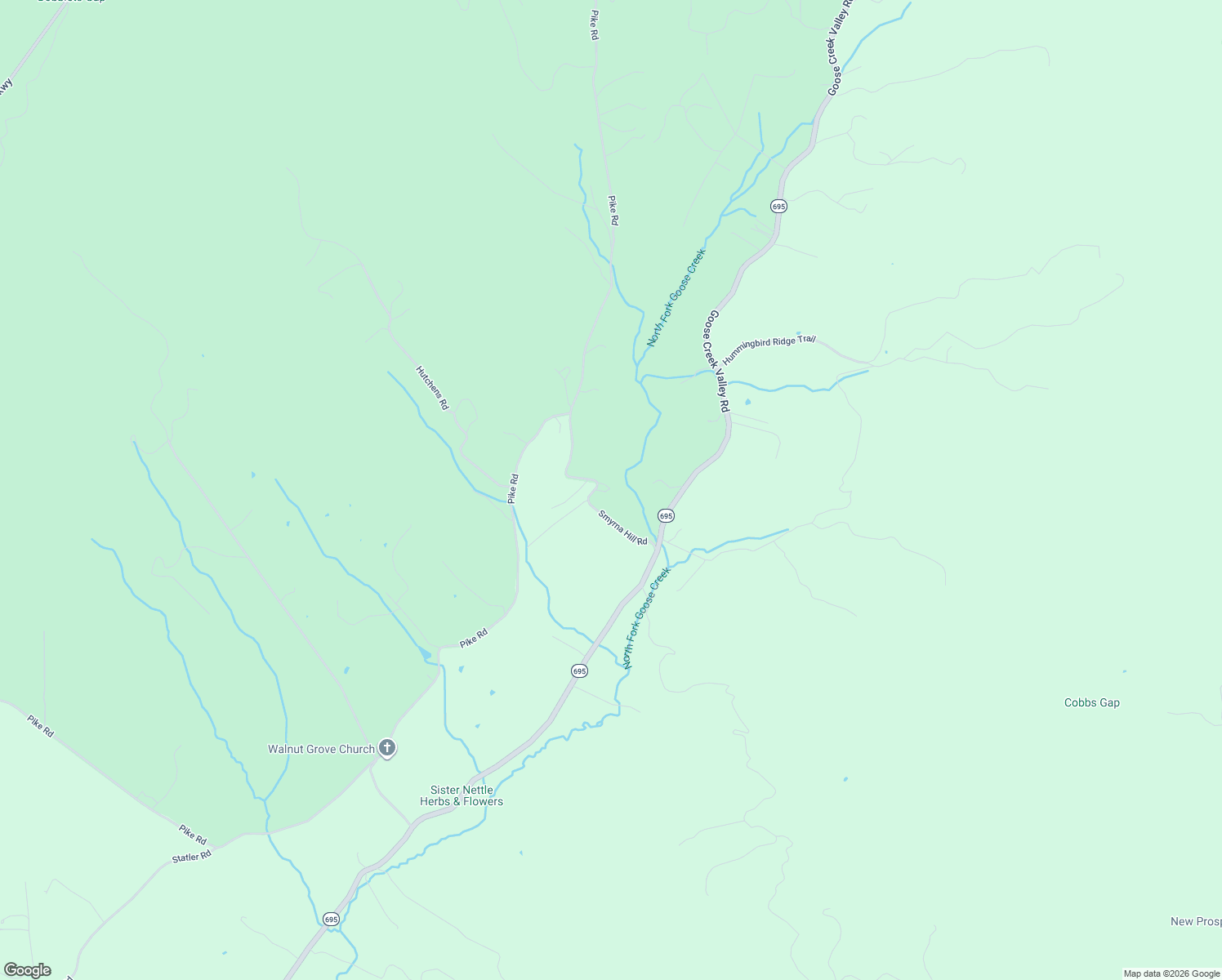 map of restaurants, bars, coffee shops, grocery stores, and more near 1317 Smyrna Hill Road in Montvale