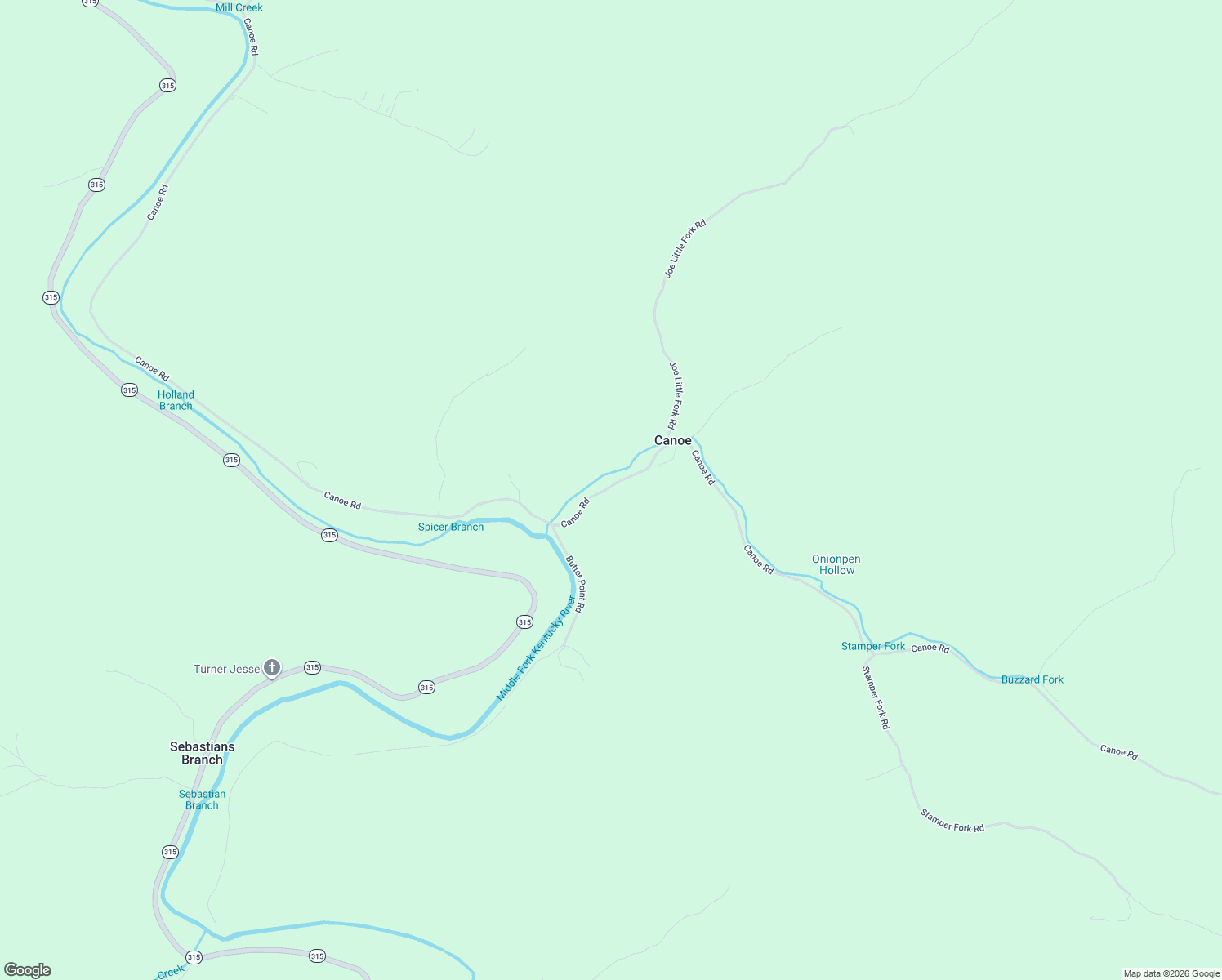 map of restaurants, bars, coffee shops, grocery stores, and more near 4949 Canoe Road in Jackson