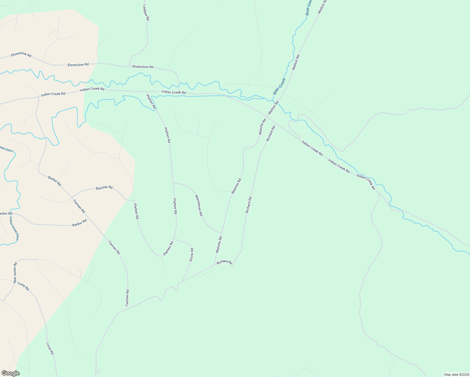 map of restaurants, bars, coffee shops, grocery stores, and more near Malotte Road in Costilla County