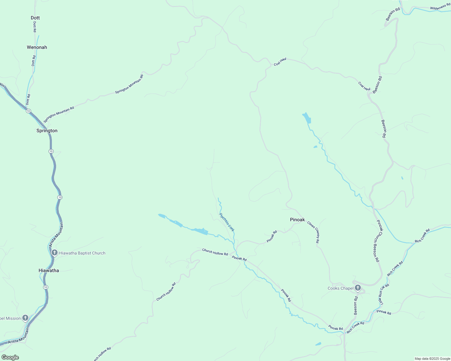 map of restaurants, bars, coffee shops, grocery stores, and more near in Lashmeet
