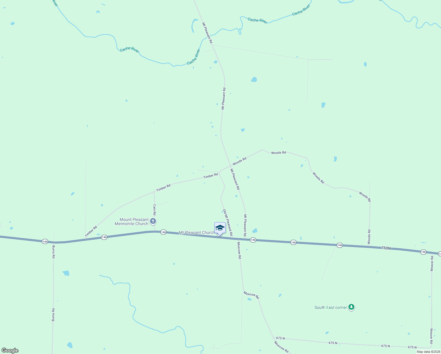 map of restaurants, bars, coffee shops, grocery stores, and more near 699 Old Mt Pleasant Rd in Dongola