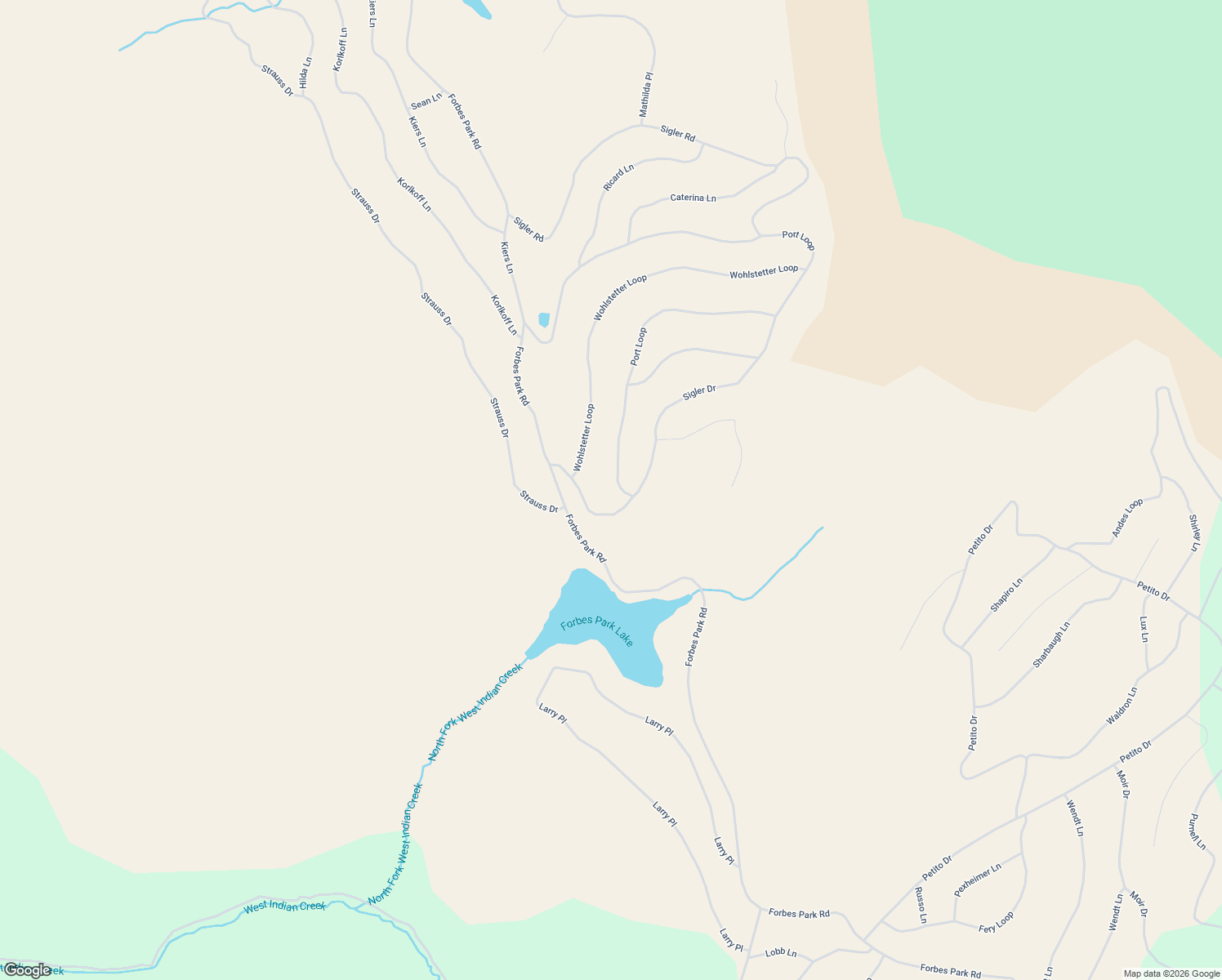 map of restaurants, bars, coffee shops, grocery stores, and more near 2343 Sigler Drive in Fort Garland