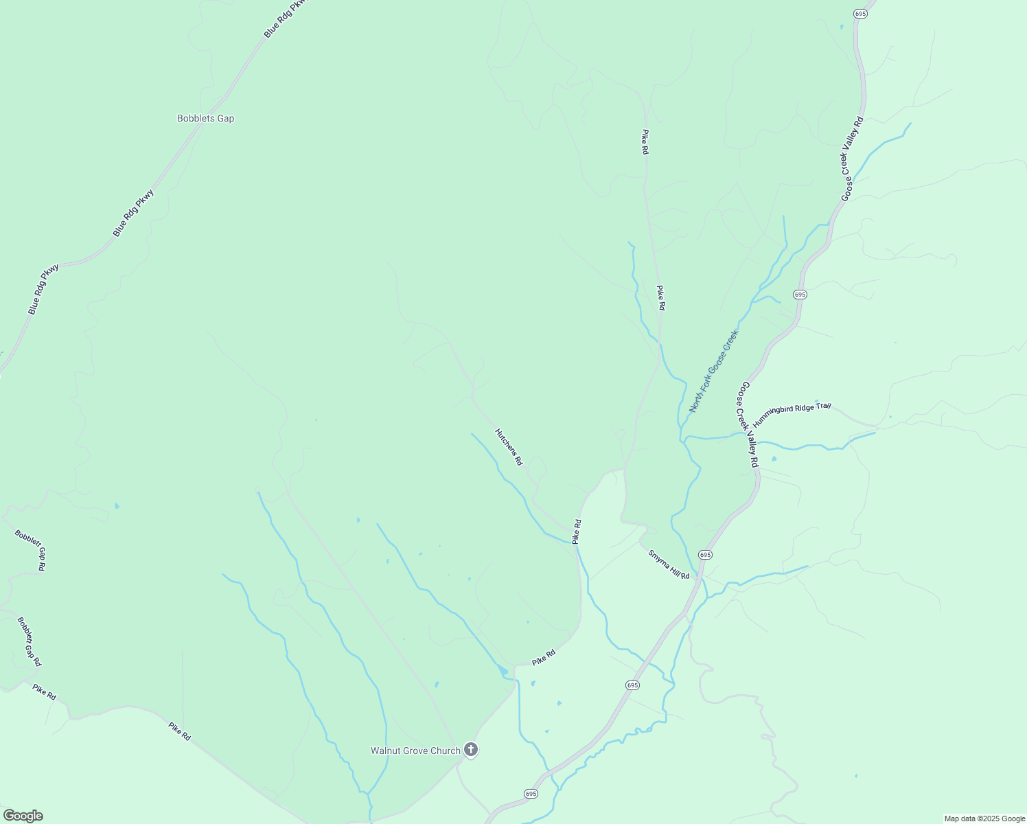 map of restaurants, bars, coffee shops, grocery stores, and more near 1523 Hutchens Road in Montvale