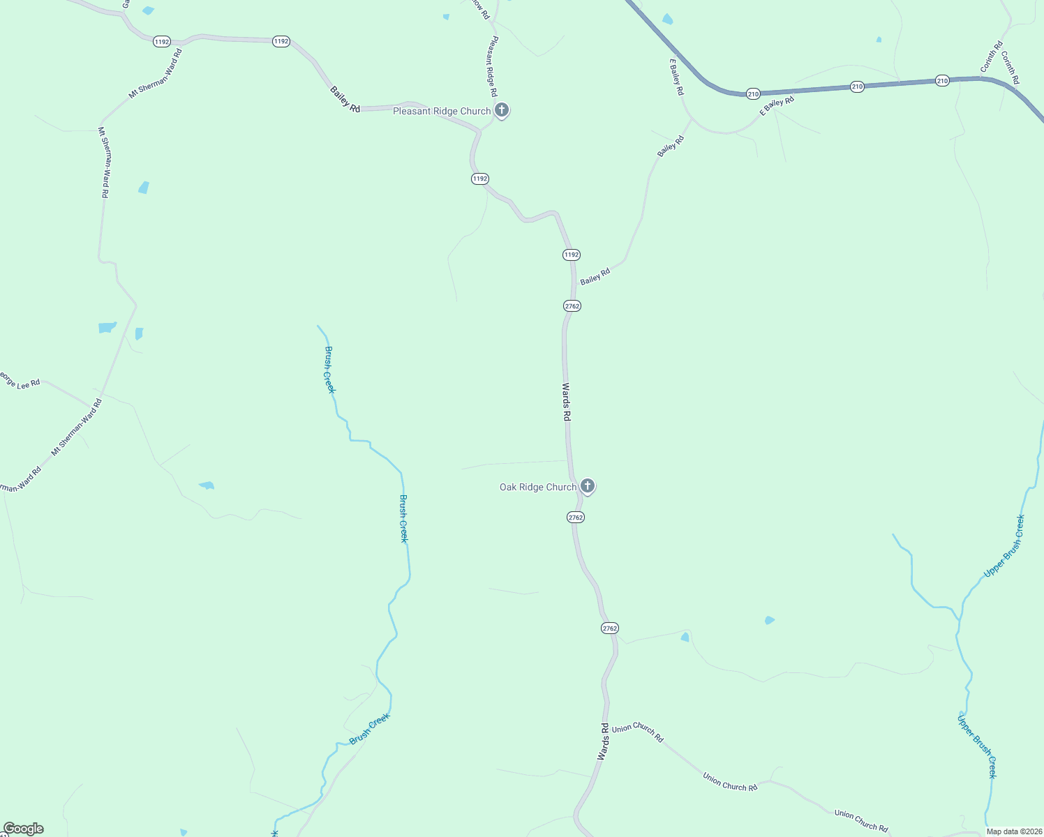 map of restaurants, bars, coffee shops, grocery stores, and more near 3377 State Highway 2762 in Mount Sherman