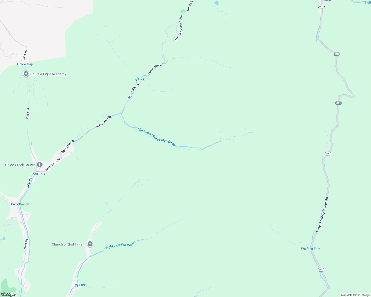 map of restaurants, bars, coffee shops, grocery stores, and more near Kendrick Fork Road in Pike County