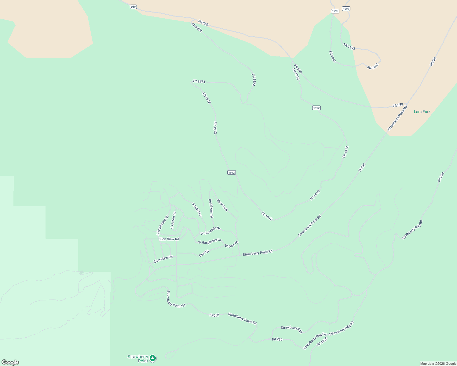 map of restaurants, bars, coffee shops, grocery stores, and more near 55 South Silver Spruce Drive in Duck Creek Village