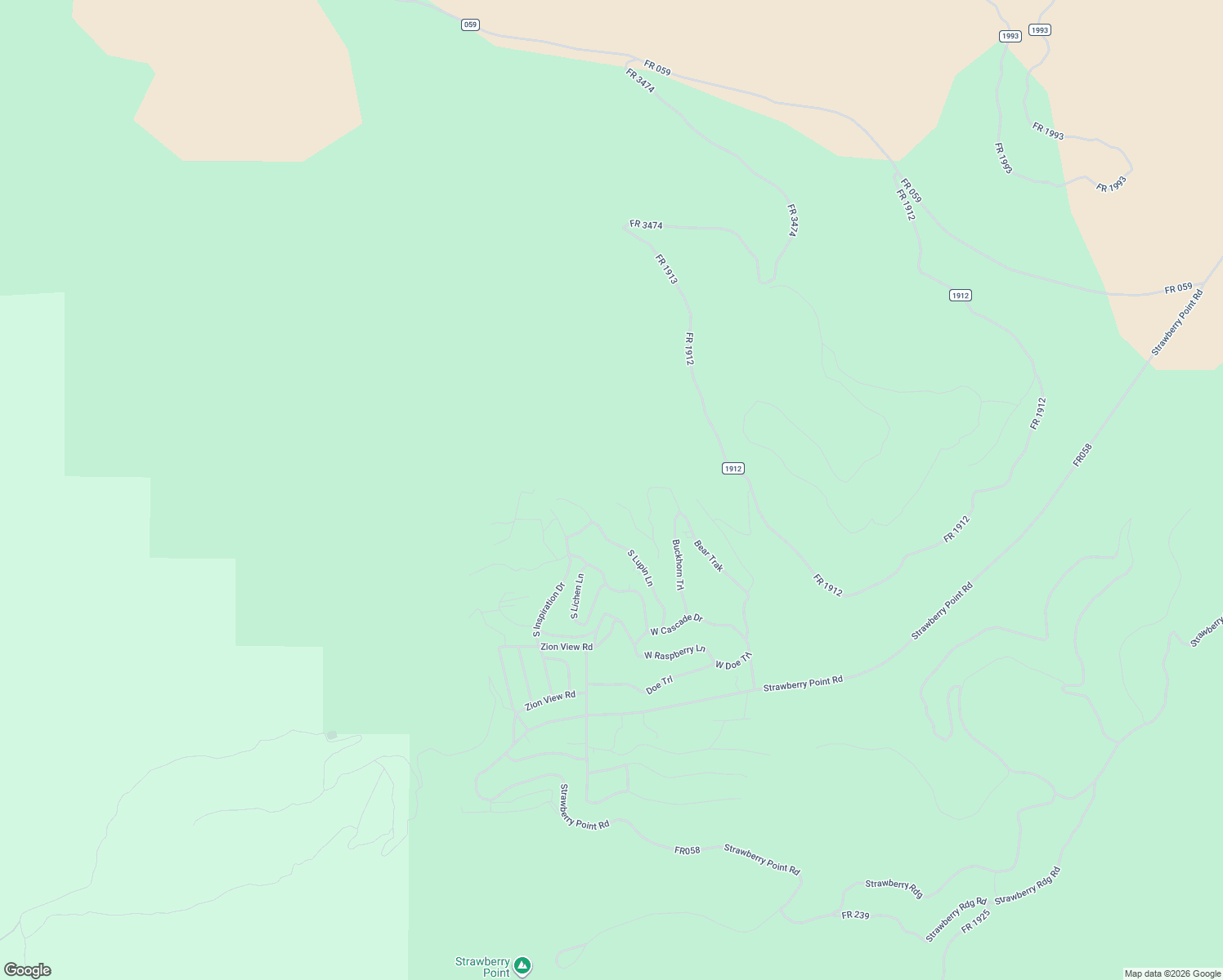 map of restaurants, bars, coffee shops, grocery stores, and more near 35 South Quakie Place in Duck Creek Village
