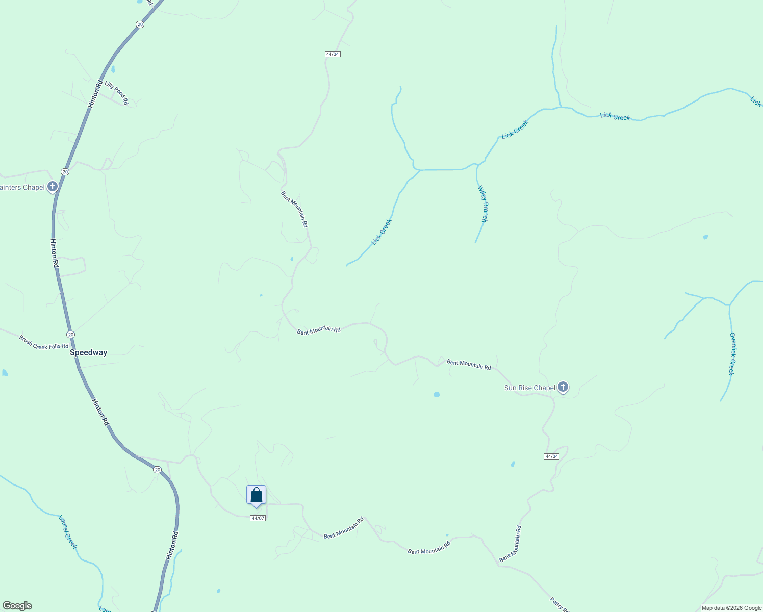 map of restaurants, bars, coffee shops, grocery stores, and more near 4790 Bent Mountain Road in Lerona