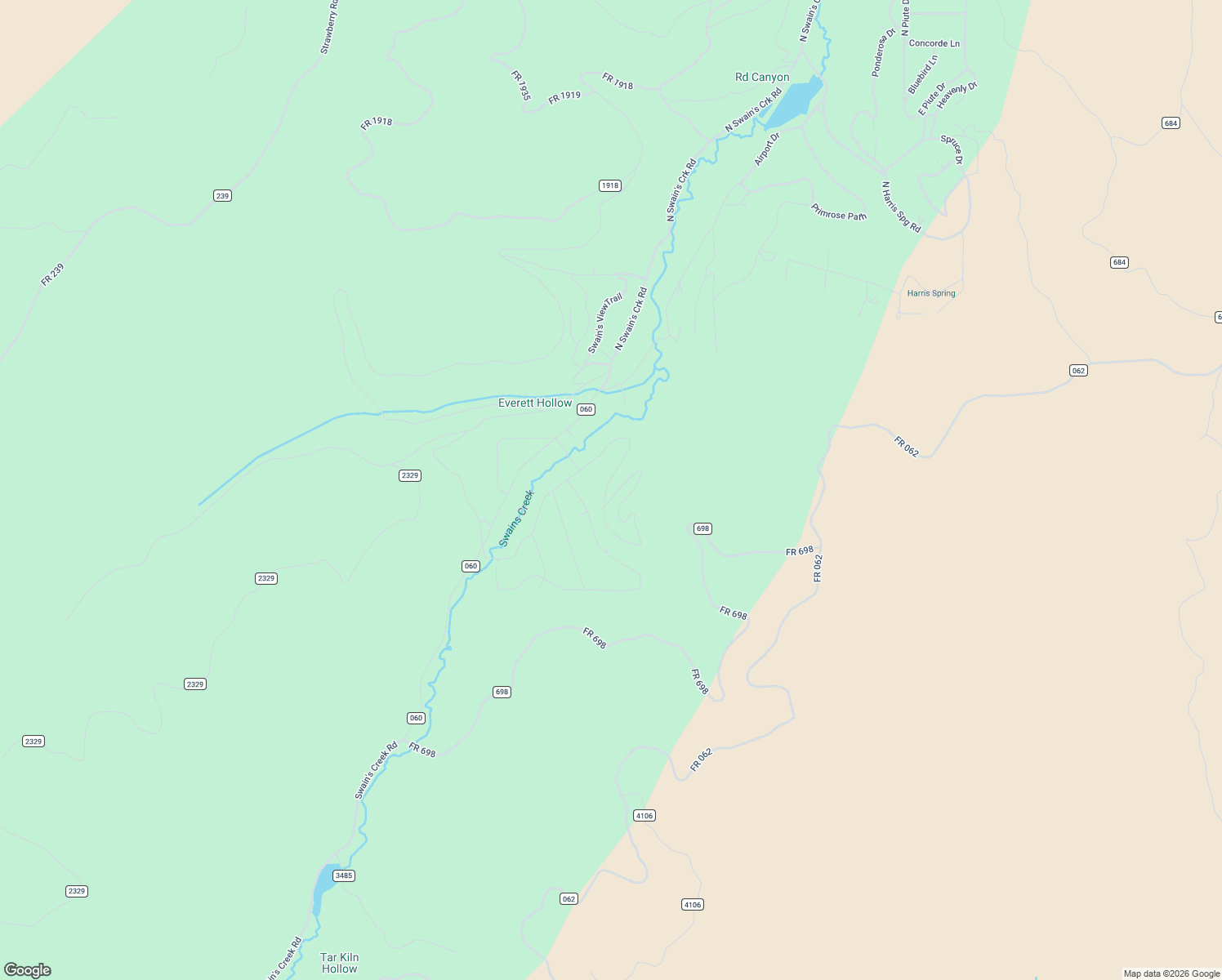 map of restaurants, bars, coffee shops, grocery stores, and more near 250 Apache Trail in Duck Creek Village
