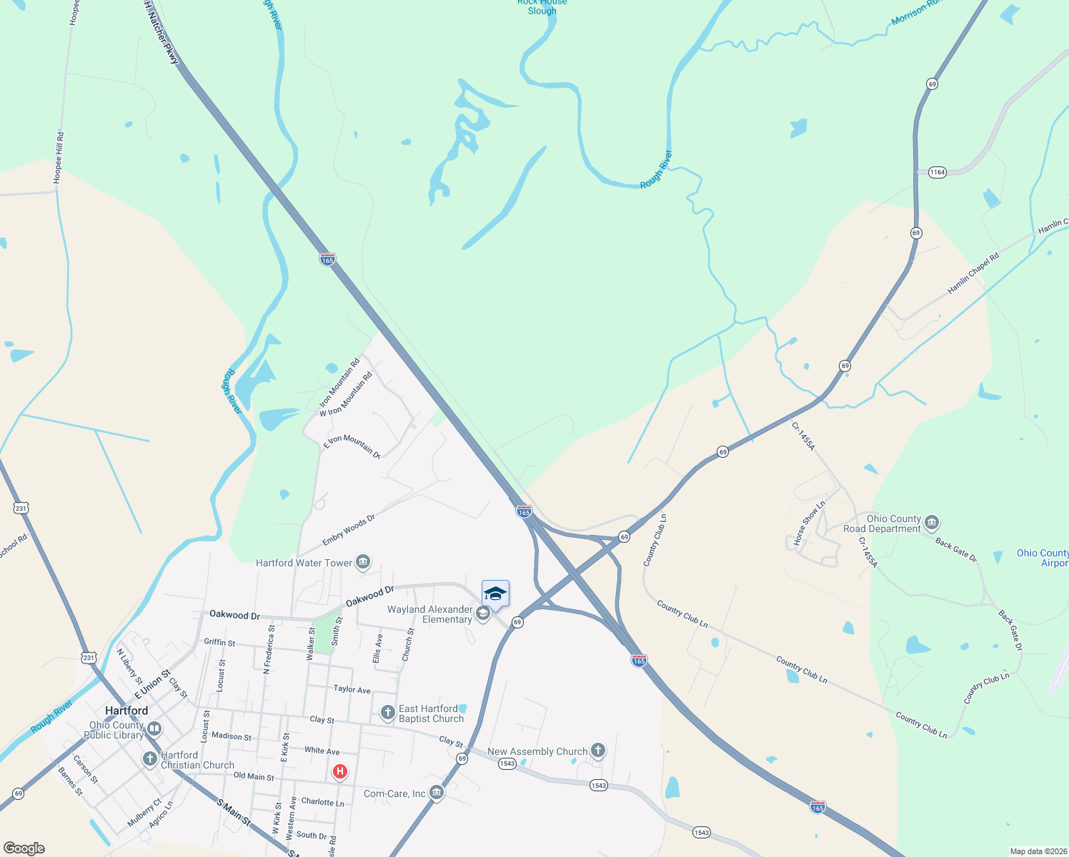map of restaurants, bars, coffee shops, grocery stores, and more near 2-198 Keown Lane in Hartford
