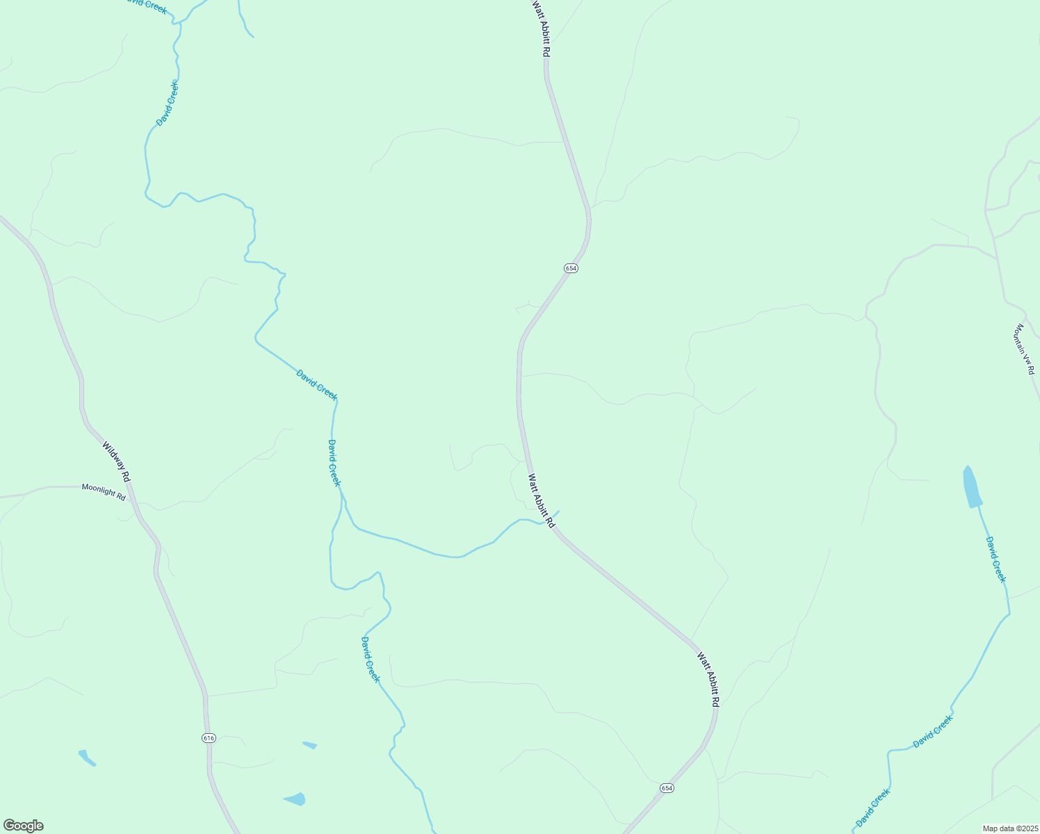 map of restaurants, bars, coffee shops, grocery stores, and more near State Route 654 in Appomattox