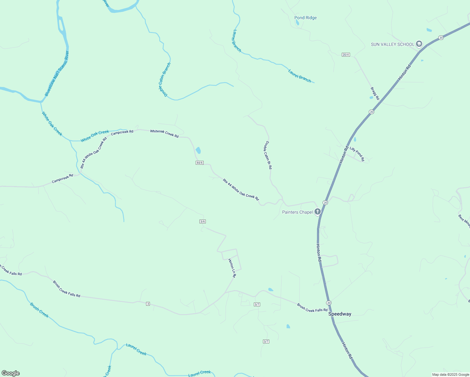 map of restaurants, bars, coffee shops, grocery stores, and more near 1361 Whiteoak Creek Road in Princeton