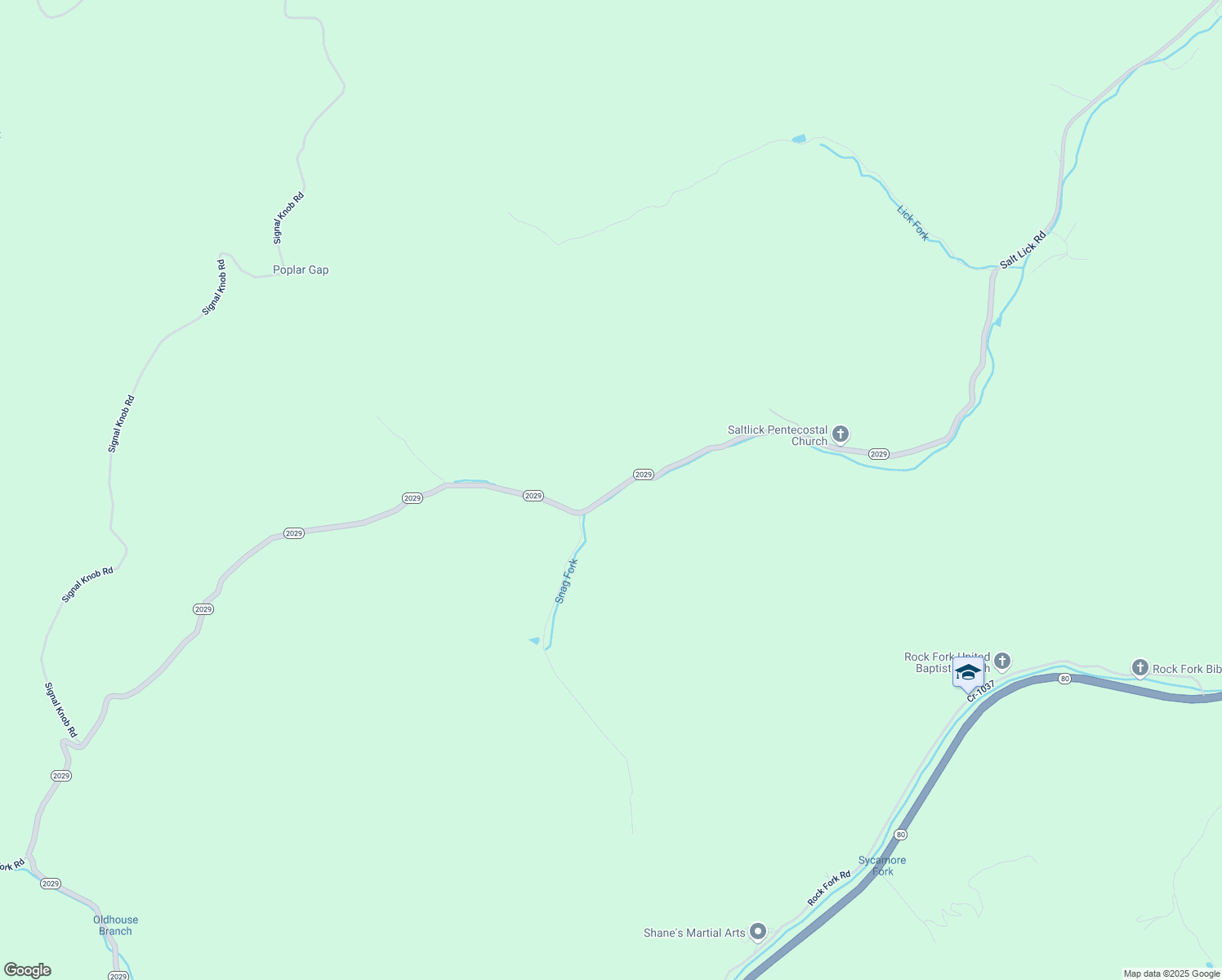 map of restaurants, bars, coffee shops, grocery stores, and more near 4222 Kentucky 2029 in Elmrock