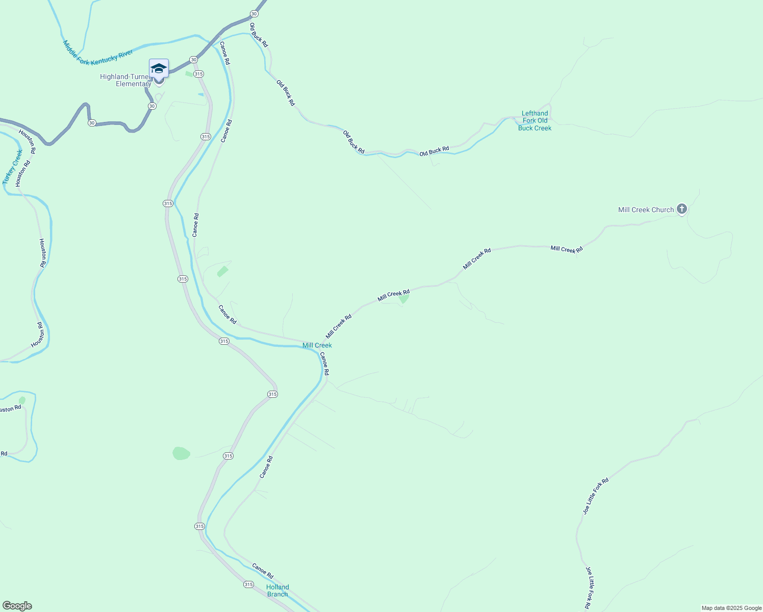 map of restaurants, bars, coffee shops, grocery stores, and more near 400 Mill Creek Road in Jackson