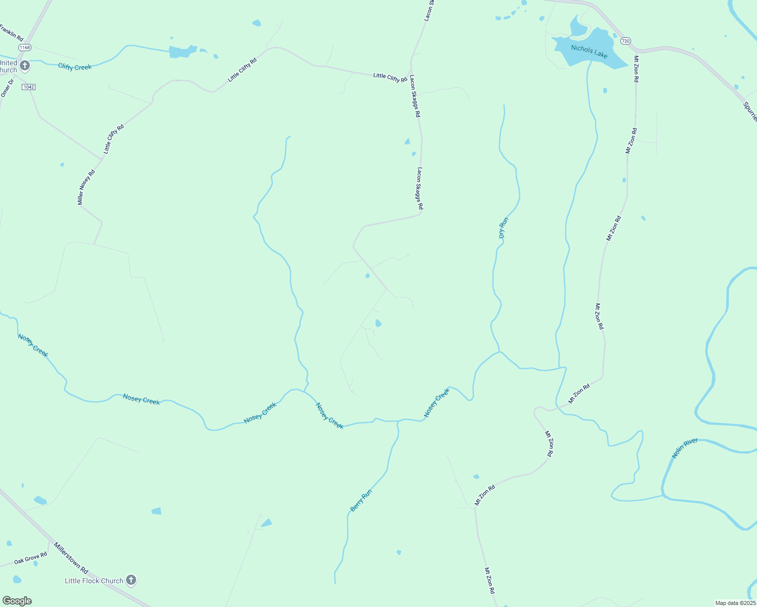 map of restaurants, bars, coffee shops, grocery stores, and more near 1-699 Nosey Creek Court in Big Clifty