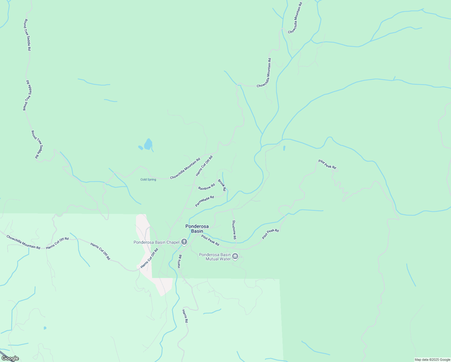 map of restaurants, bars, coffee shops, grocery stores, and more near 5666 Brook Road in Mariposa