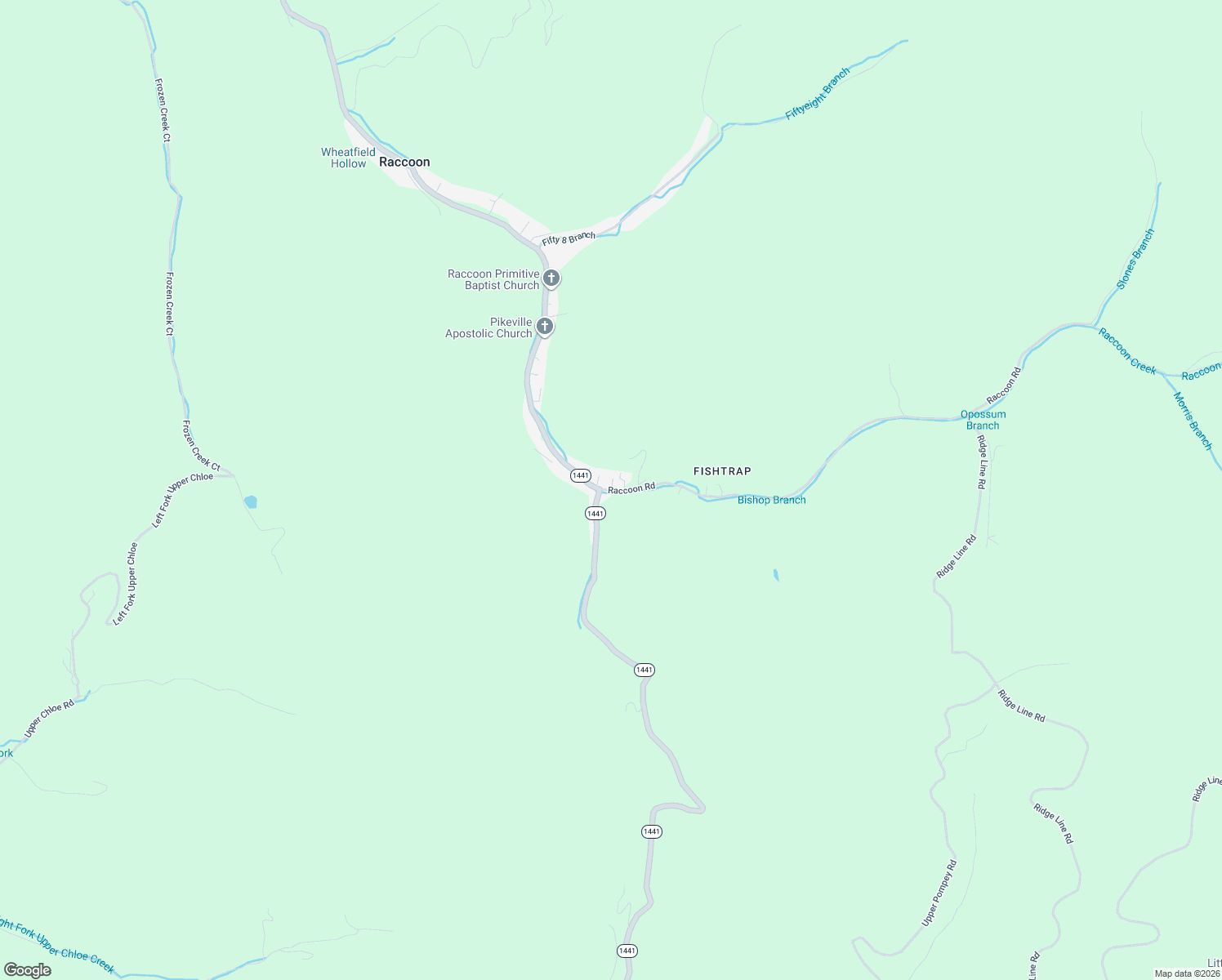 map of restaurants, bars, coffee shops, grocery stores, and more near 5300 Raccoon Road in Raccoon