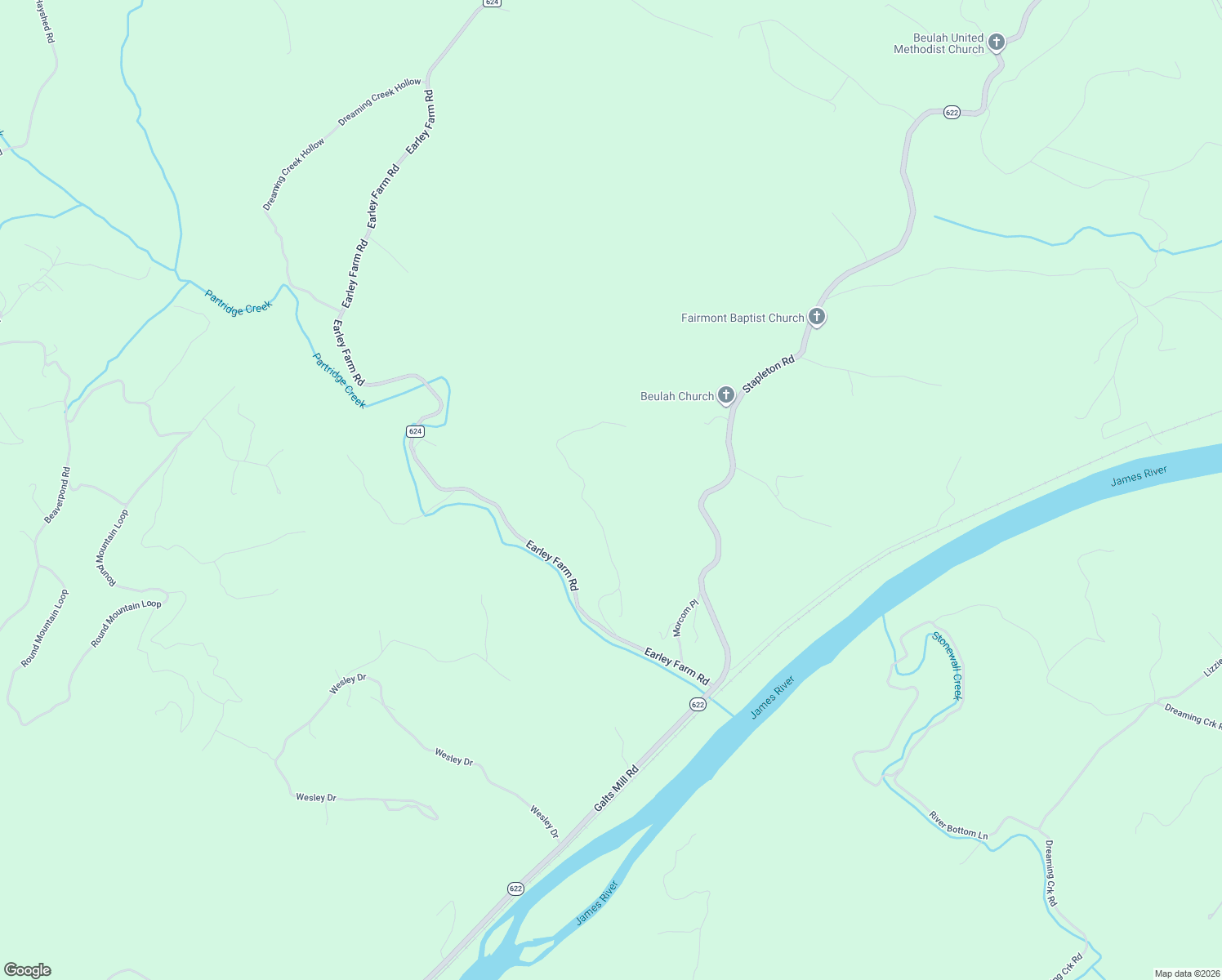 map of restaurants, bars, coffee shops, grocery stores, and more near 3171 Earley Farm Road in Madison Heights