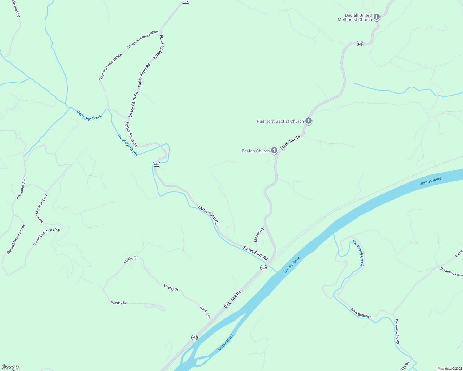 map of restaurants, bars, coffee shops, grocery stores, and more near 3171 Earley Farm Road in Madison Heights