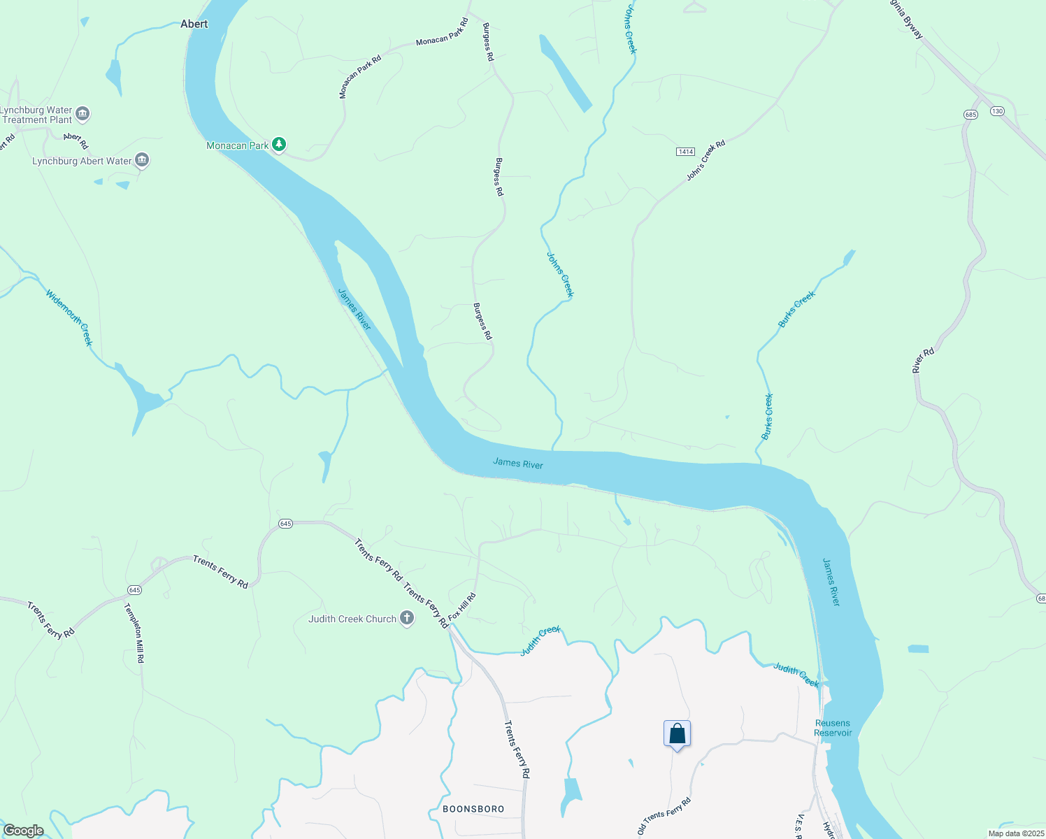 map of restaurants, bars, coffee shops, grocery stores, and more near Burgess Road in Madison Heights