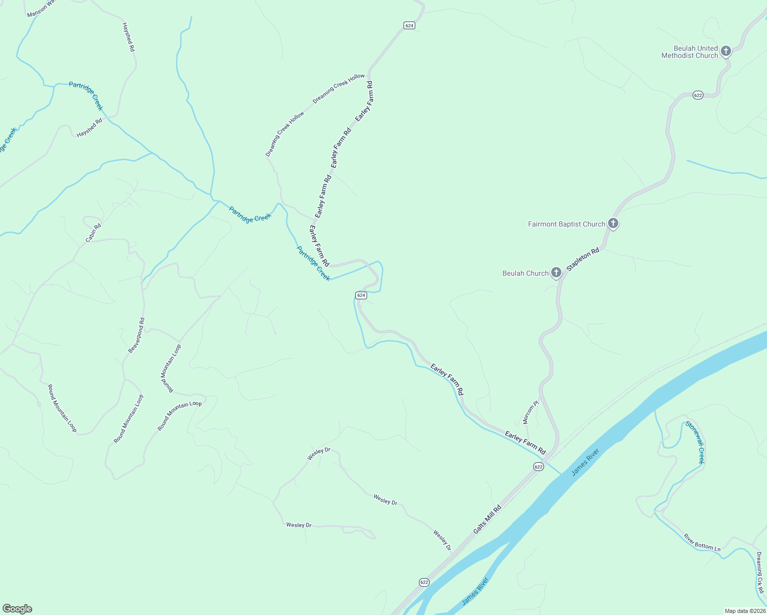 map of restaurants, bars, coffee shops, grocery stores, and more near 2779 Earley Farm Road in Madison Heights