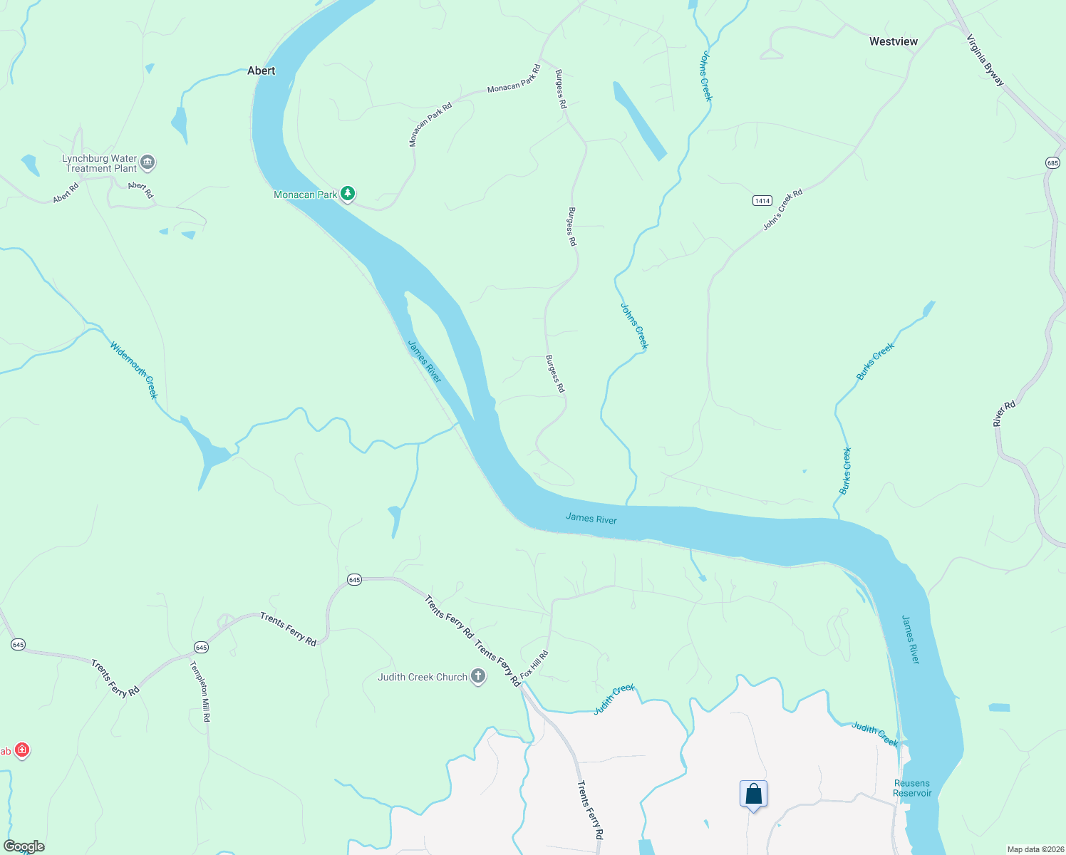 map of restaurants, bars, coffee shops, grocery stores, and more near 644 Burgess Road in Madison Heights