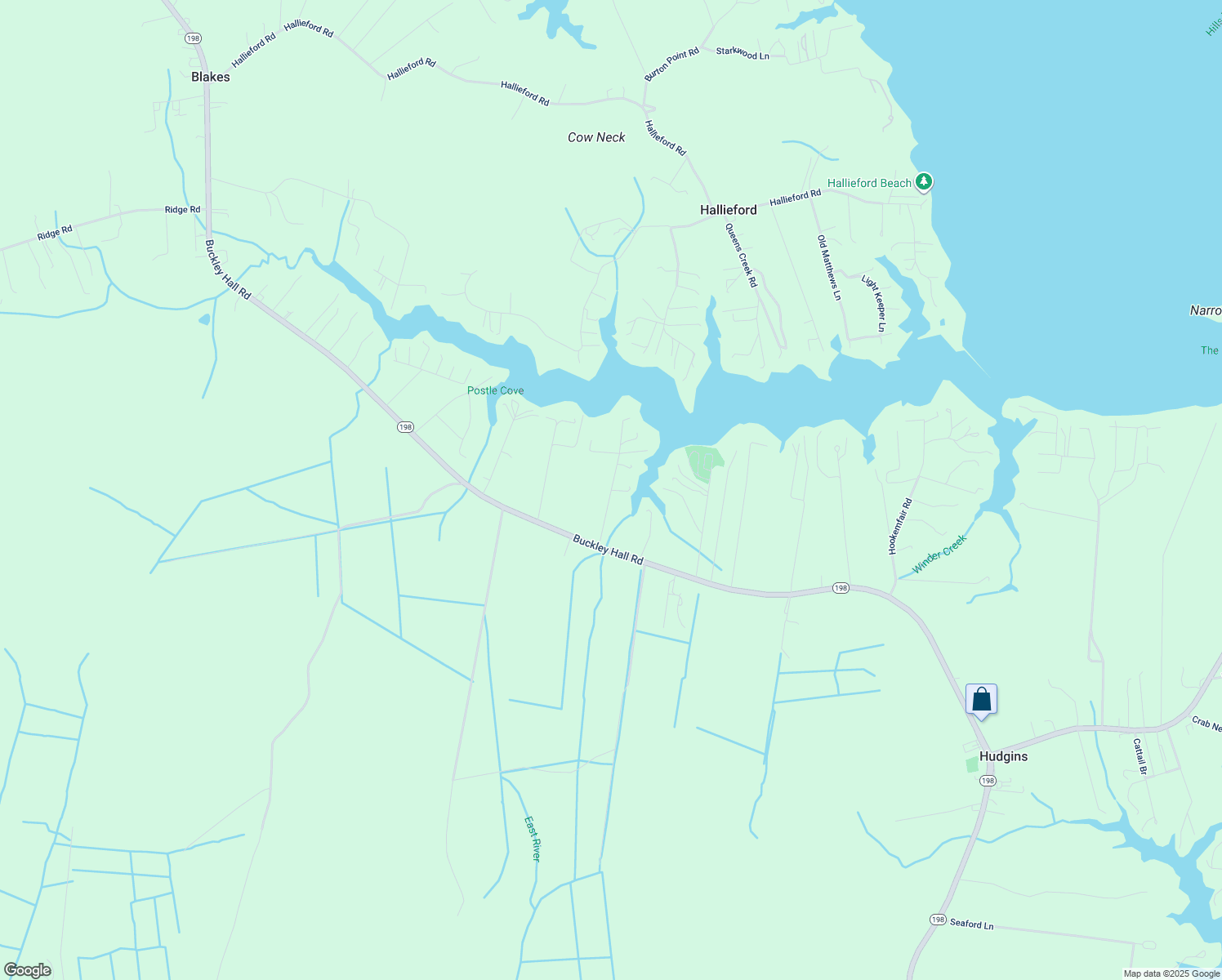map of restaurants, bars, coffee shops, grocery stores, and more near Waverly Lane in Cobbs Creek