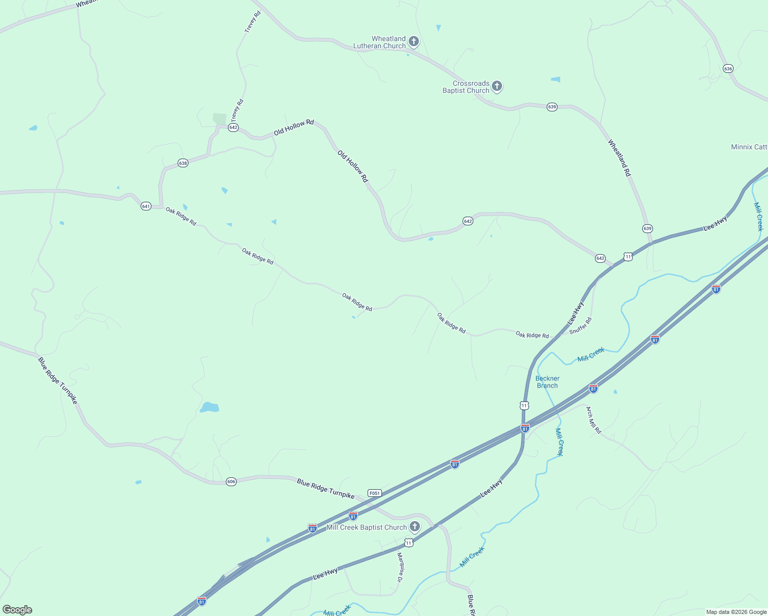 map of restaurants, bars, coffee shops, grocery stores, and more near 878 Oak Ridge Road in Buchanan